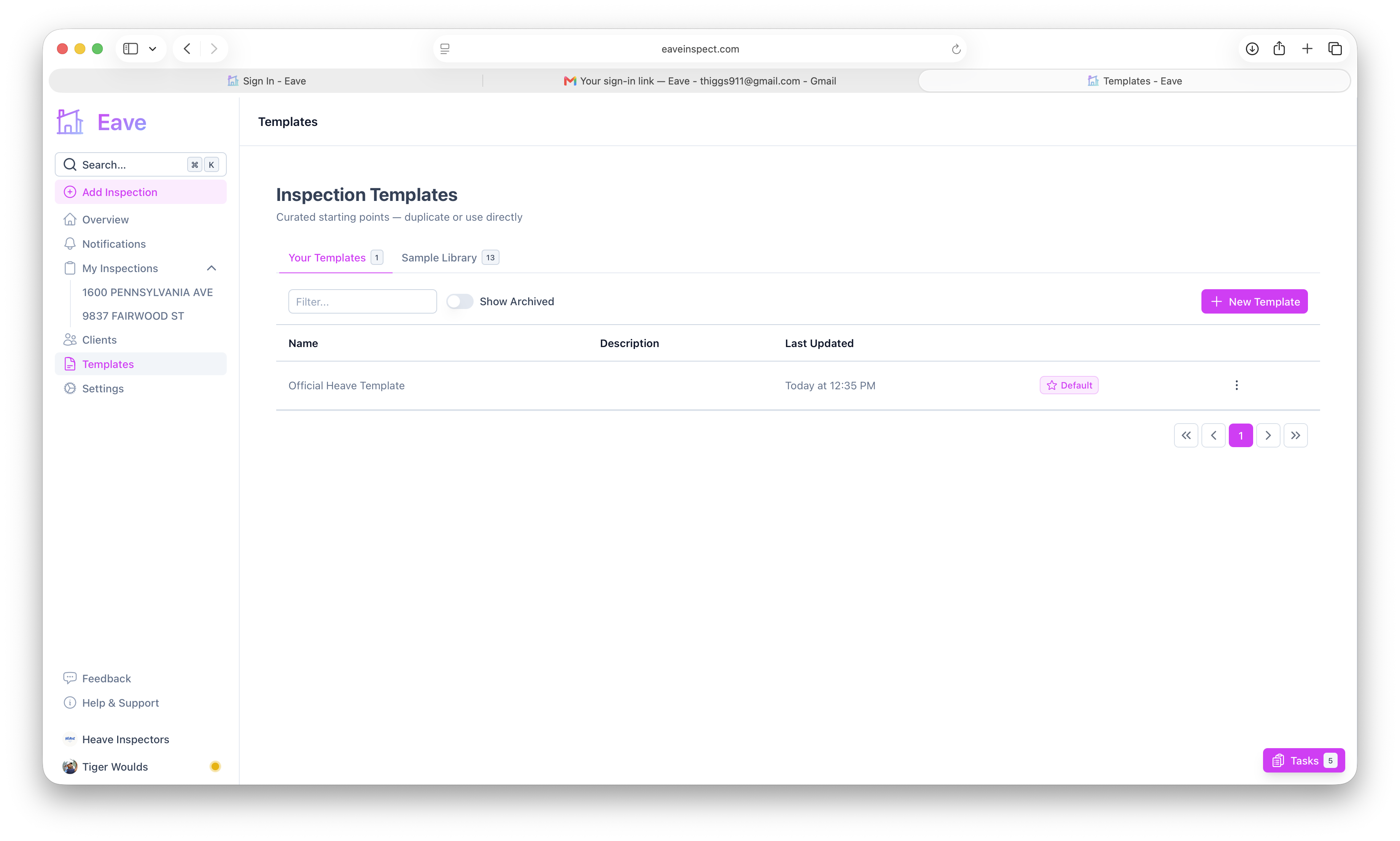 Organization Templates